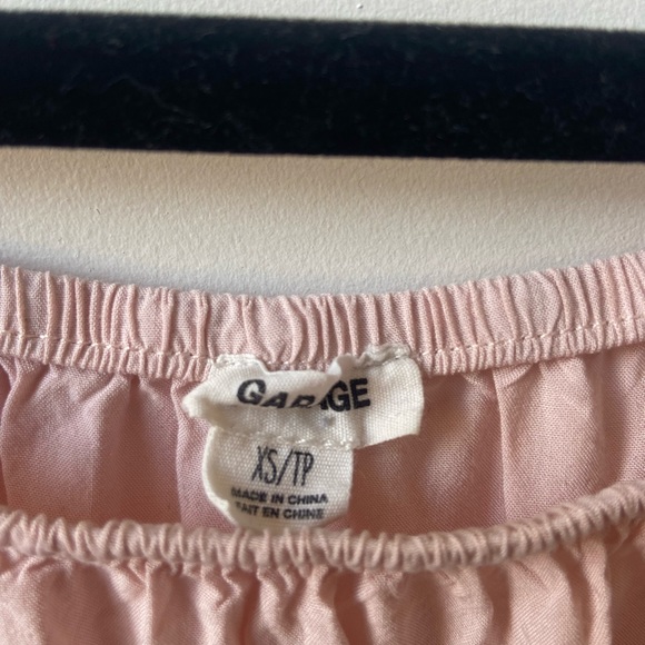 Garage off-shoulders top - Picture 4 of 5